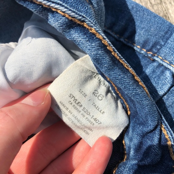 Bluenotes distressed high-rise jean shorts - Picture 3 of 4
